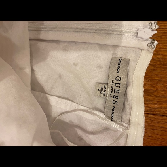 GUESS wildflower eyelet romper in white - Picture 3 of 7